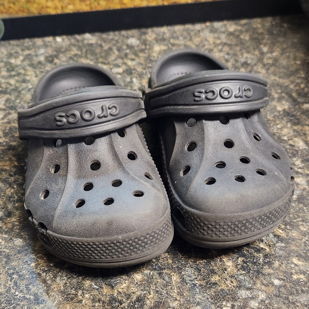 Crocs Kids' Classic Clog Black Size 9c